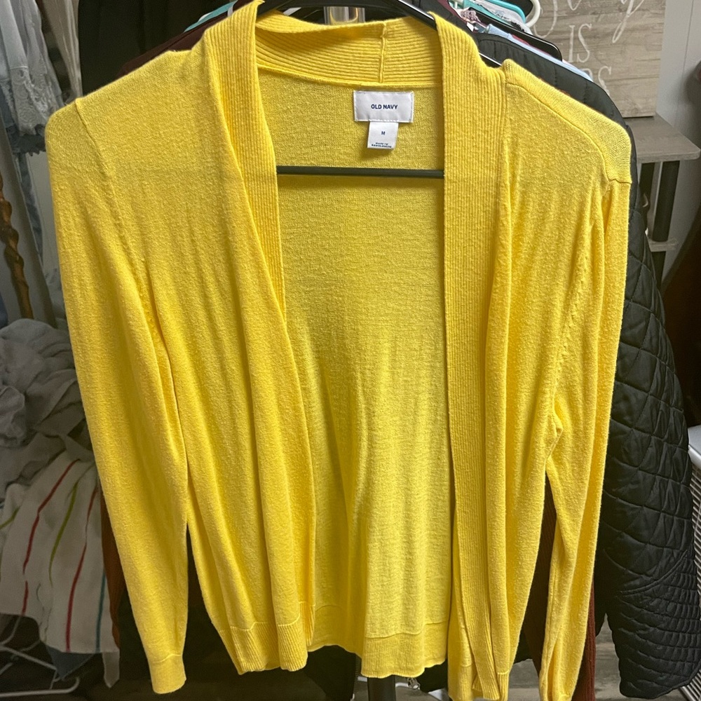 Yellow Cardigan
